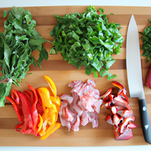 Fresh ingredients ready for fast 8 recipes